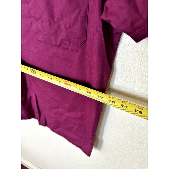 Dickies EDS Signature Scrub Top Women’s XS – Style 83706 Wine Color – V-Neck - Picture 10 of 10